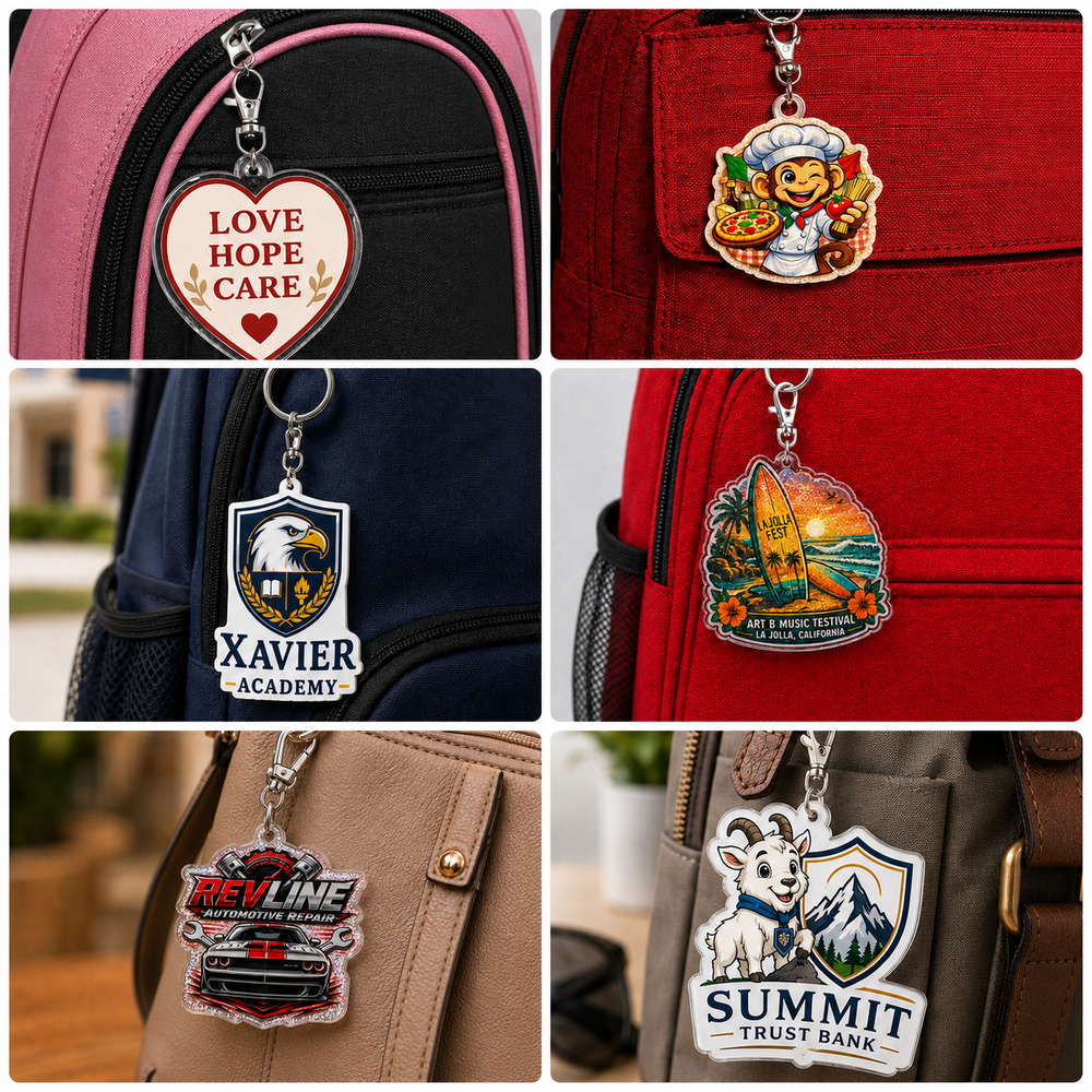 Bag charm example