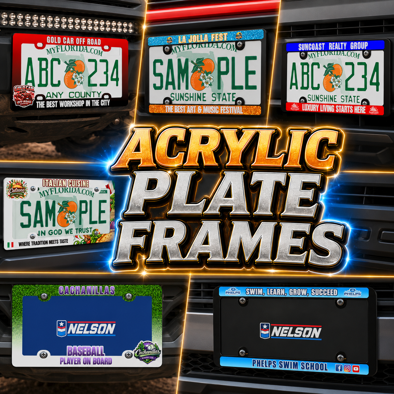 License Plate Frames