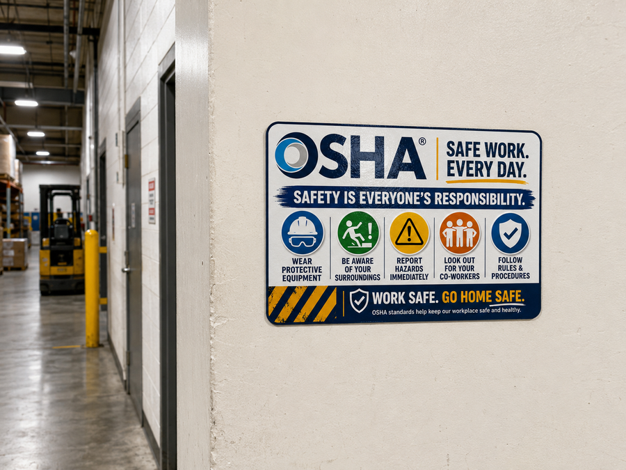 Workplace Safety Signs
