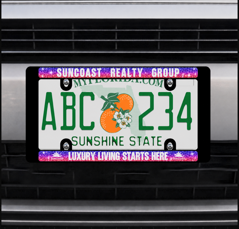 Classic ABS Frame w/ Glitter Acrylic Inserts